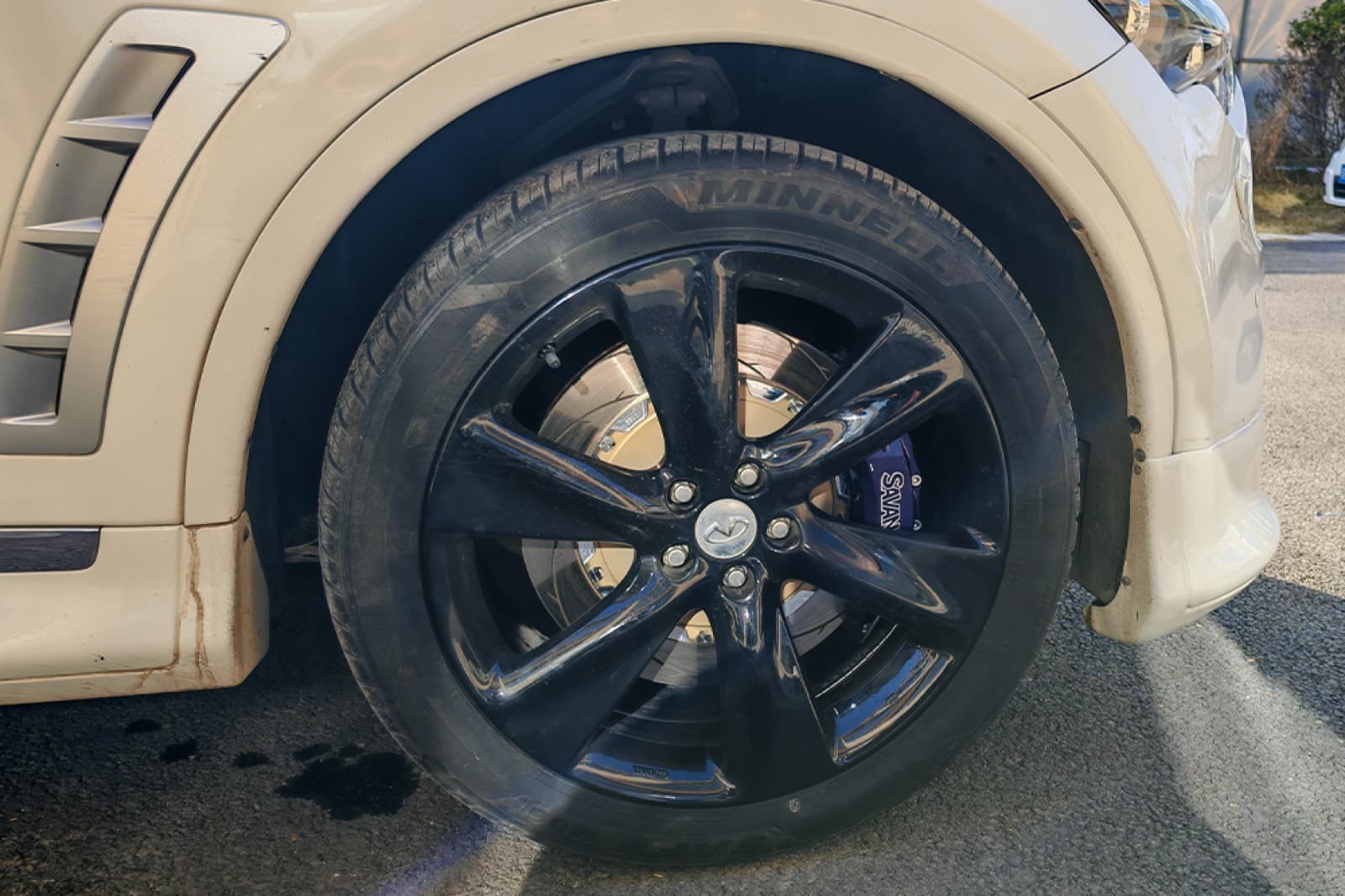 Infiniti FX — Комплект 6-поршневой S67A · диск 400 мм — фото 5