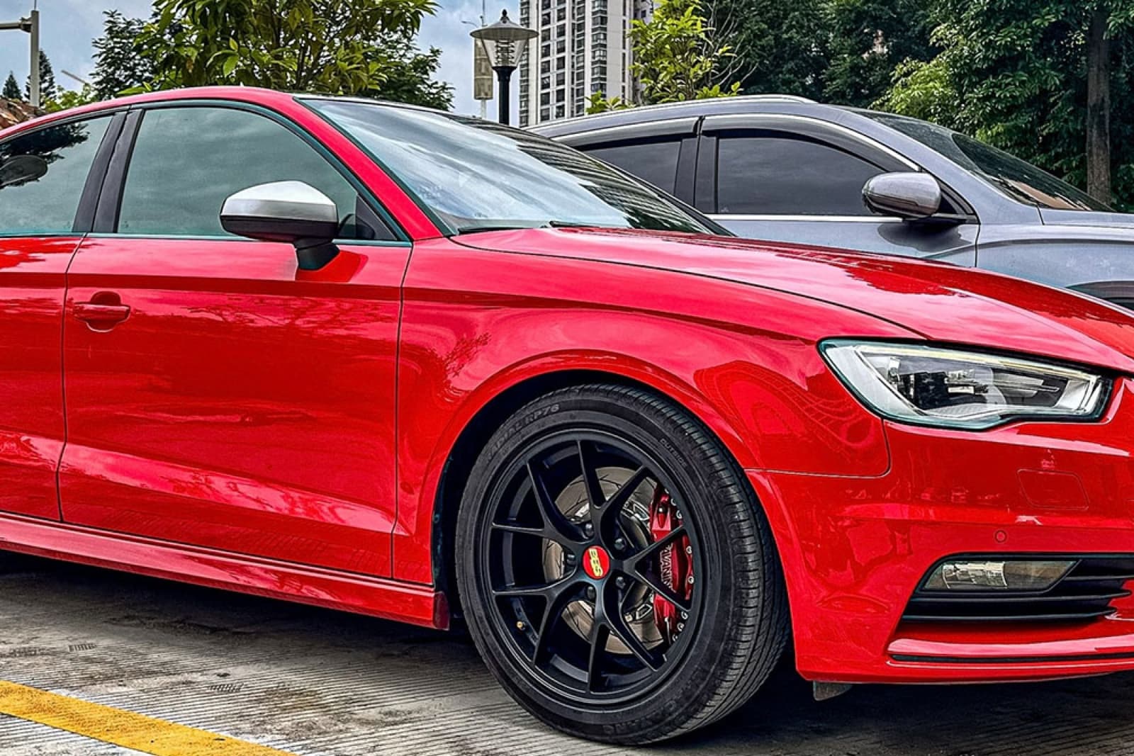Audi A3 — Комплект 6-поршневой S66C · диск 355 мм