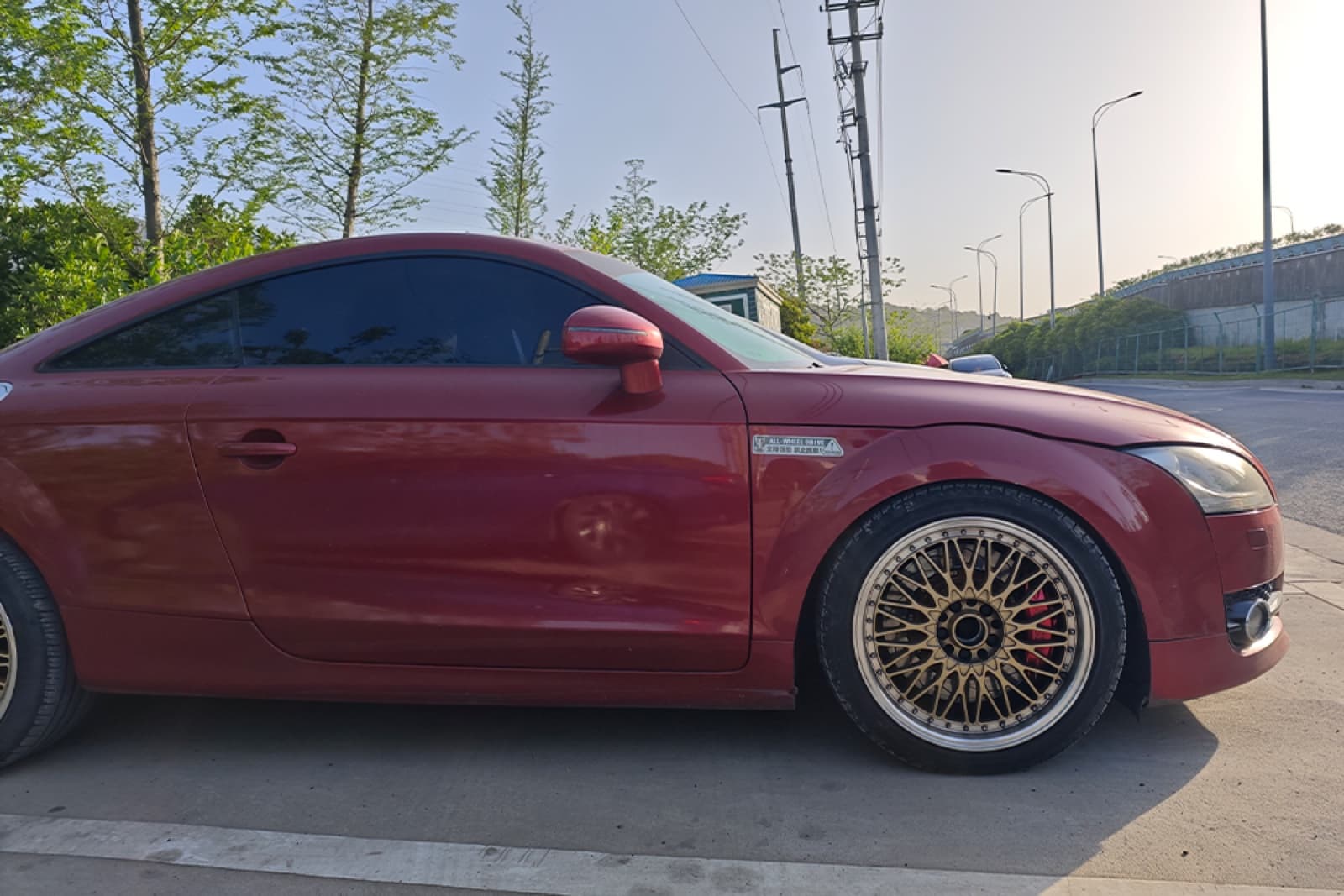 Audi TT — Комплект задний 4-поршневой S47A · диск 355 мм