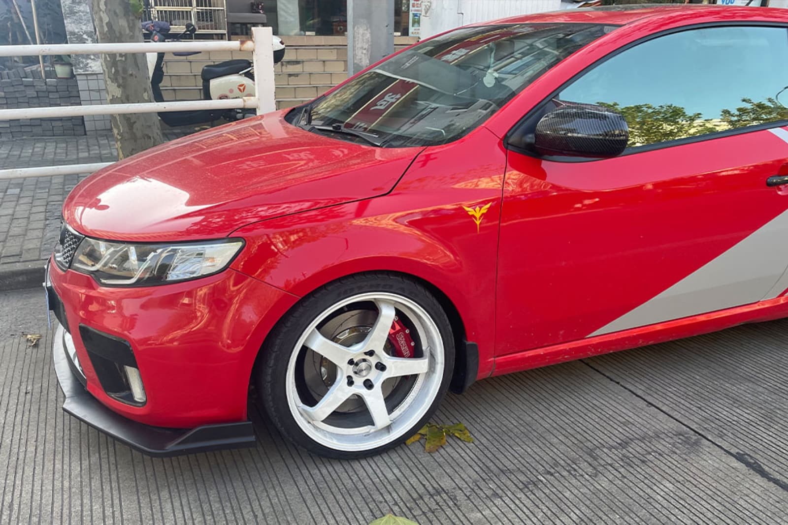 Kia Cerato Koup — Комплект 6-поршневой S66B · диск 355 мм