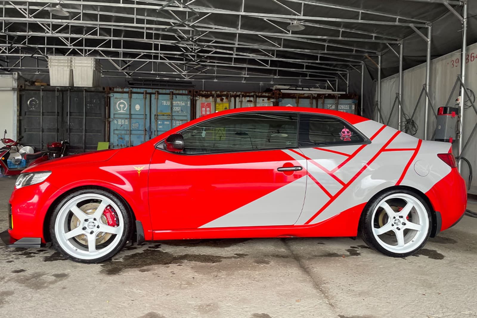 Kia Cerato Koup — Комплект 6-поршневой S66B · диск 355 мм — фото 2