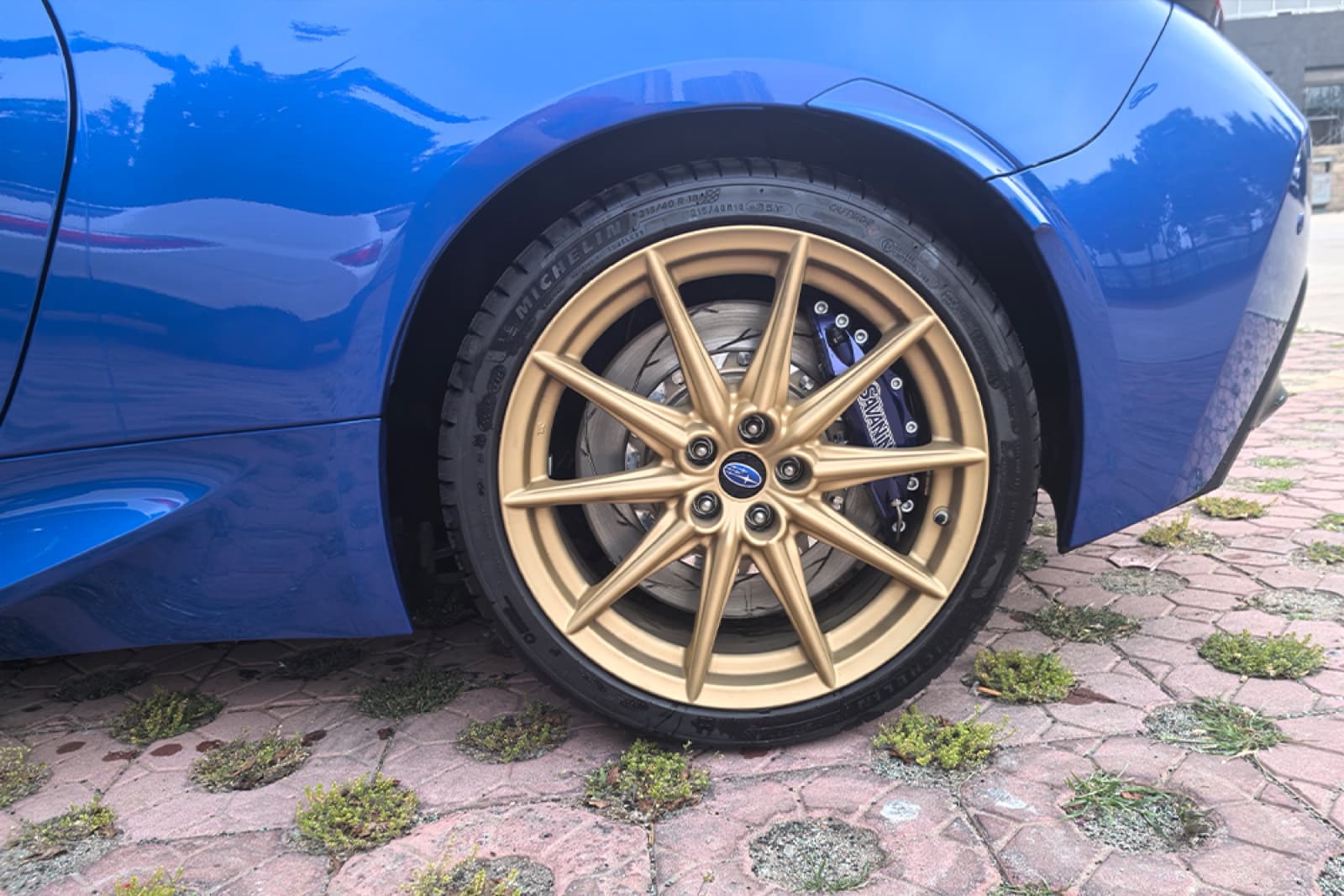 Subaru BRZ — Комплект по кругу: 6-поршневой S66C + задний S47R · диски 355 мм — фото 3