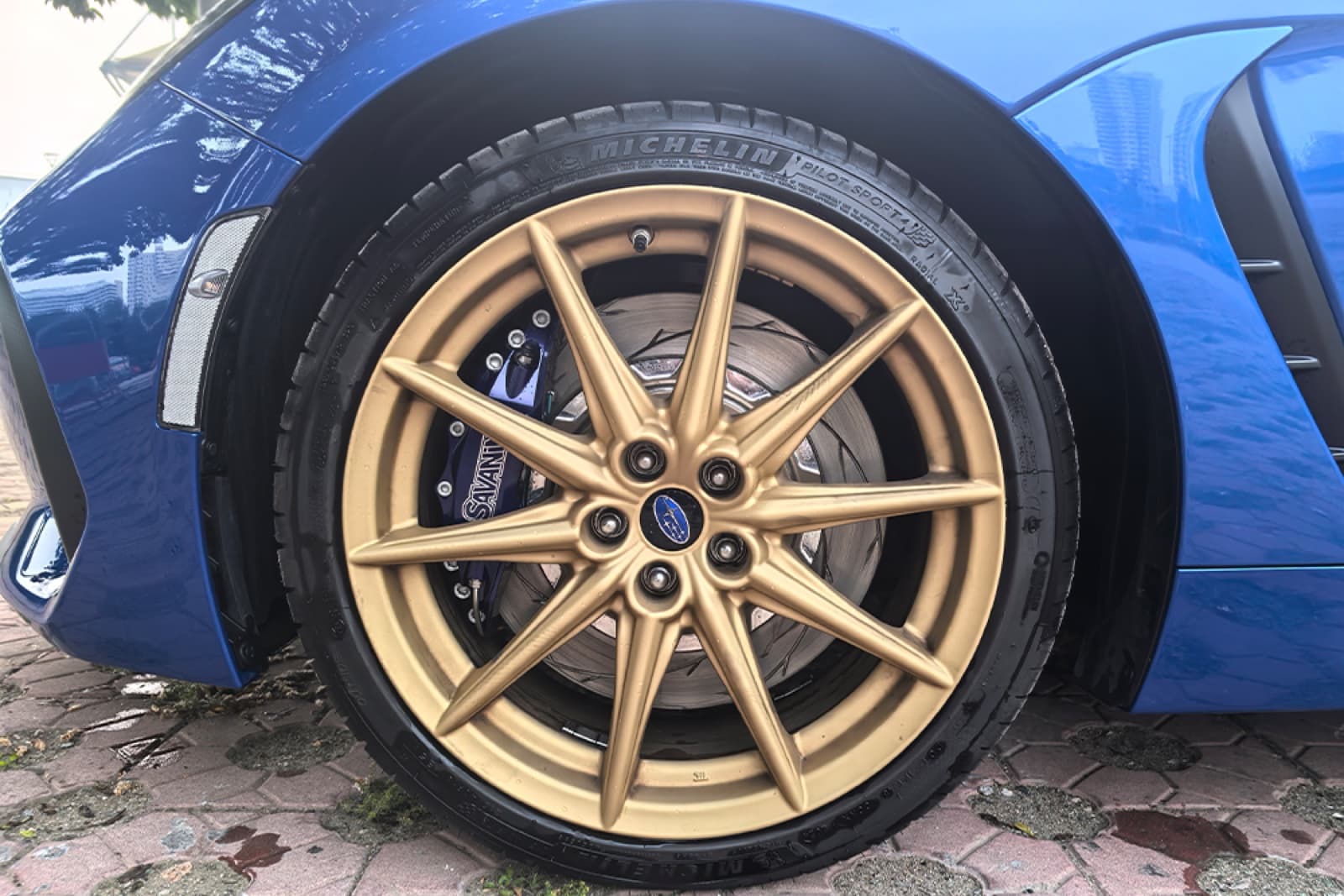 Subaru BRZ — Комплект по кругу: 6-поршневой S66C + задний S47R · диски 355 мм — фото 4