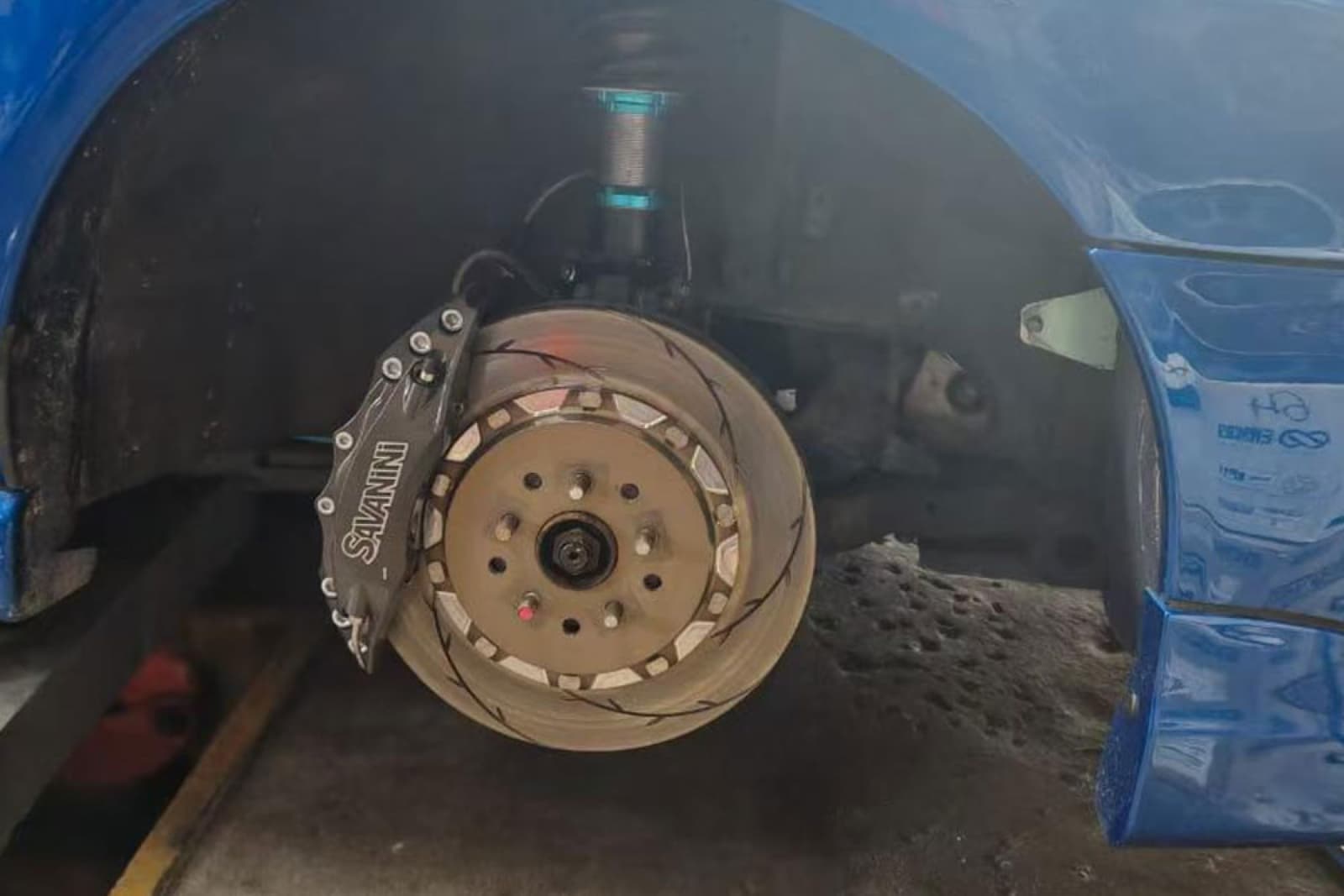 Subaru WRX — Комплект 6-поршневой S66B · диск 332 мм — фото 3