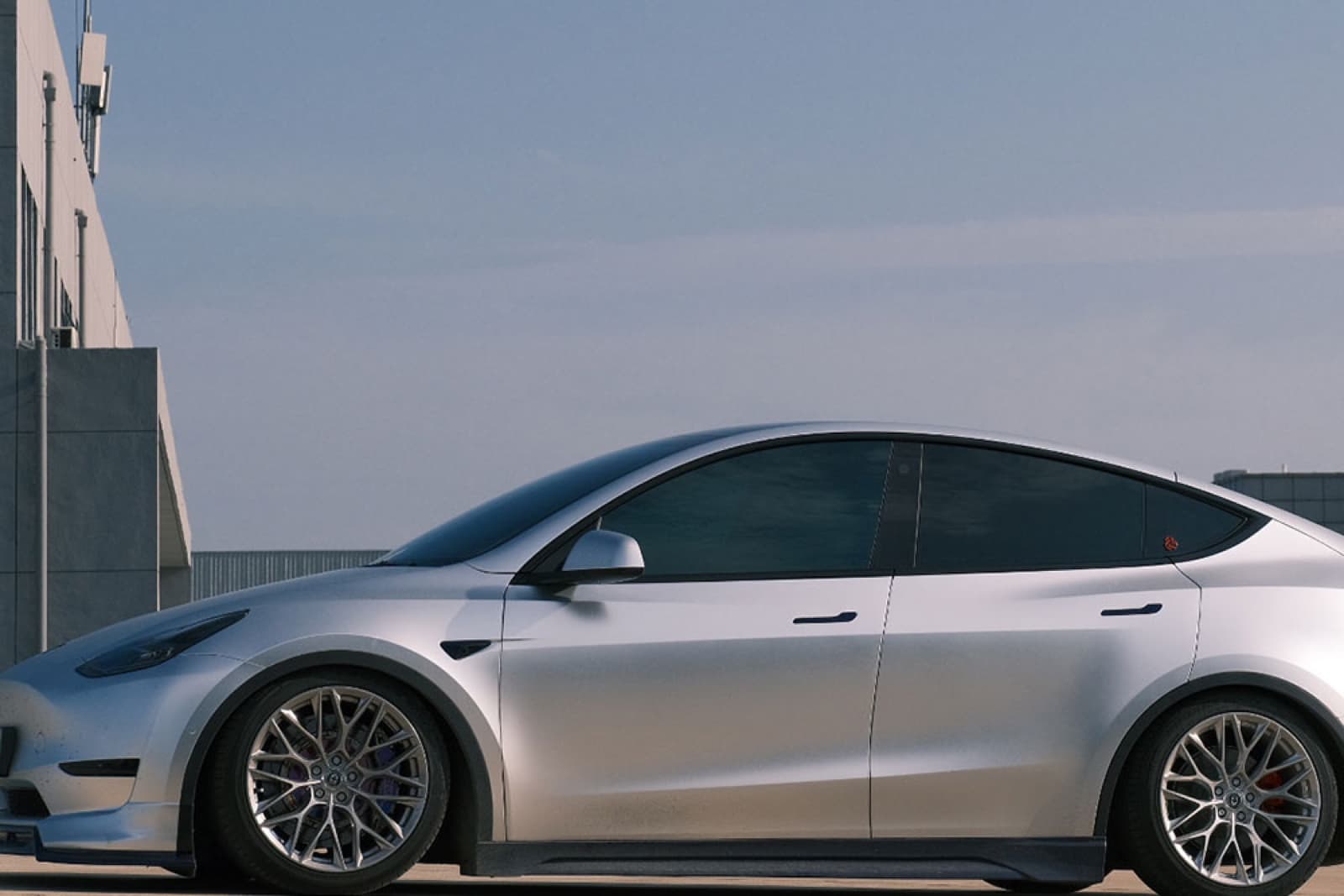 Tesla Model Y — Комплект 12-поршневой S1200 · диск 400 мм